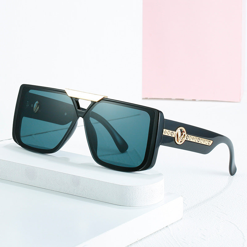 Damen elegante quadratische Sonnenbrille Brehn