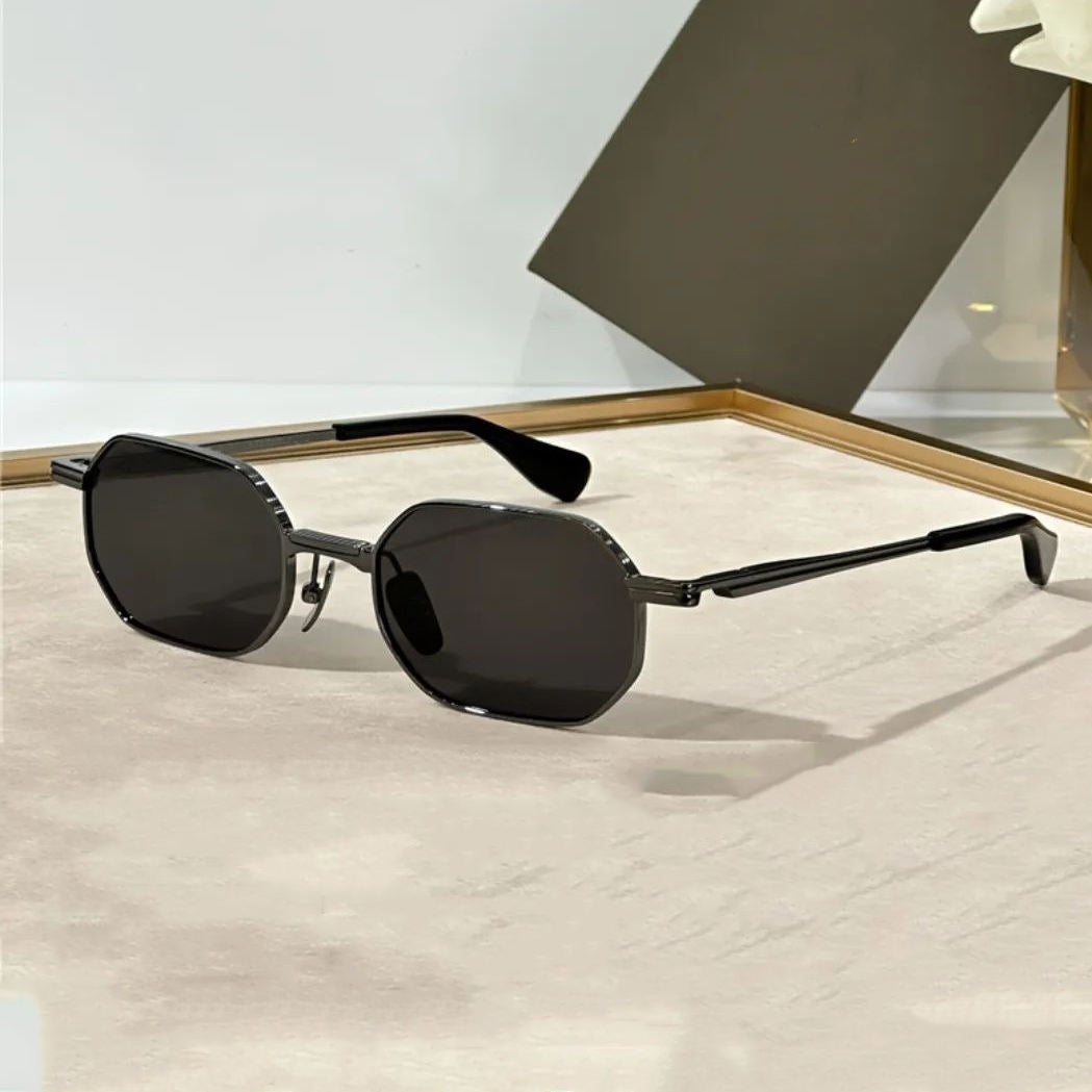 Damen Design Sonnenbrille im modernen, achteckigen Stil Brehn