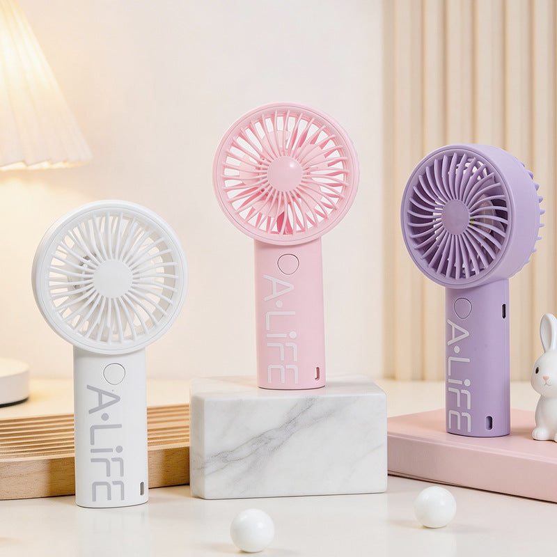 Faltbarer Handventilator für Frauen mit USB-Ladefunktion und ergonomischem Design Brehn 1782398222