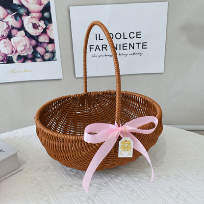 Elegante Handgefertigte Rattan Tragetasche Brehn