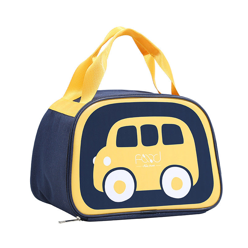 Isolierte Lunchbox mit lustigem Fahrzeugdesign Brehn