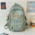Verspielt grafisch bedruckter Rucksack