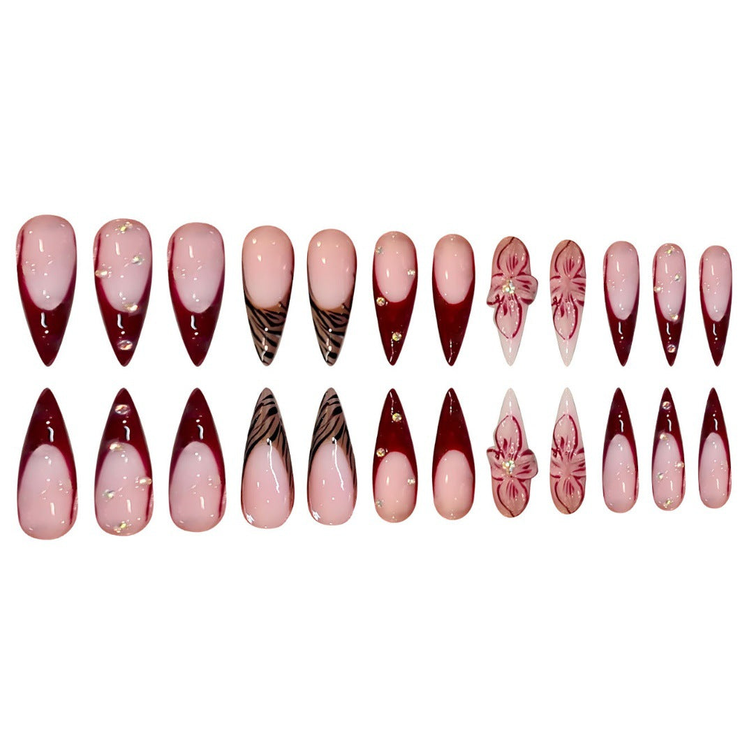 Premium Abstract Nail Art Extensions Brehn