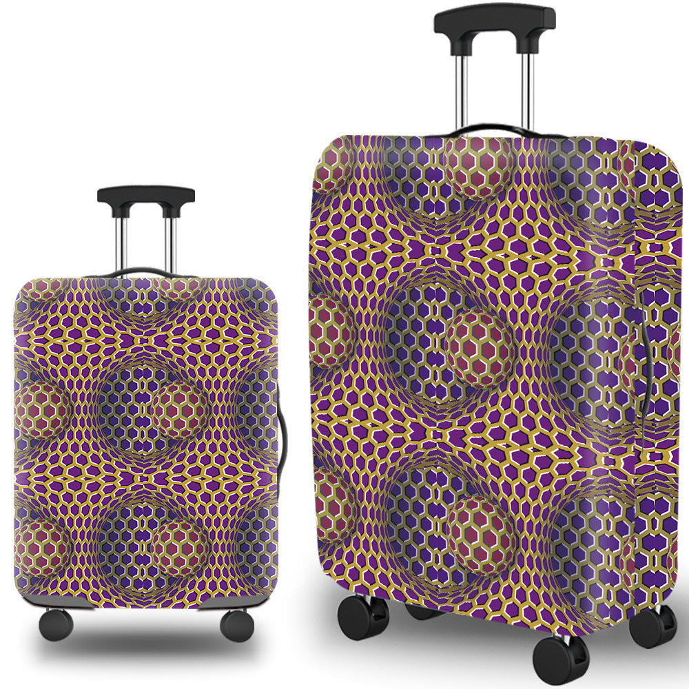 Damen Hartschalenreisekoffer mit modernem geometrischem Design Brehn