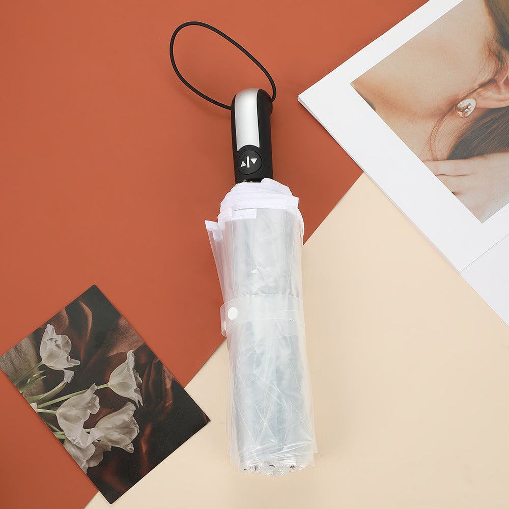 Unisex Automatischer Transparent-Regenschirm Brehn