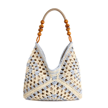 WoChic Boho Häkelhandtasche Brehn