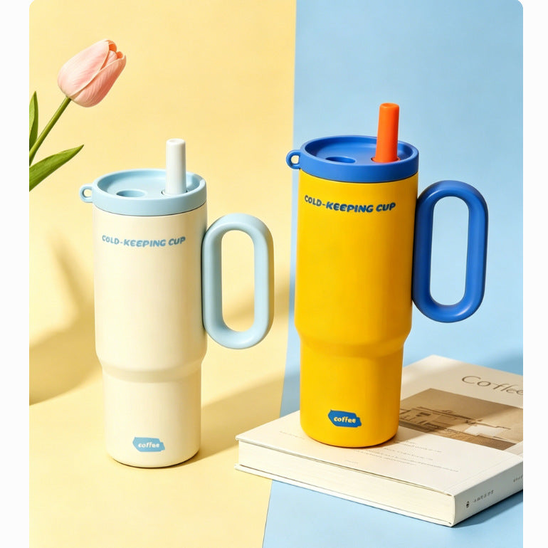 Damen Isolierte Trinkbecher mit ergonomischem Griff Brehn