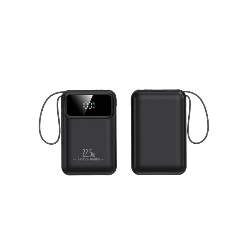 Tragbare Powerbank mit Digitaler Ladestandanzeige und Schnellladefunktion Brehn