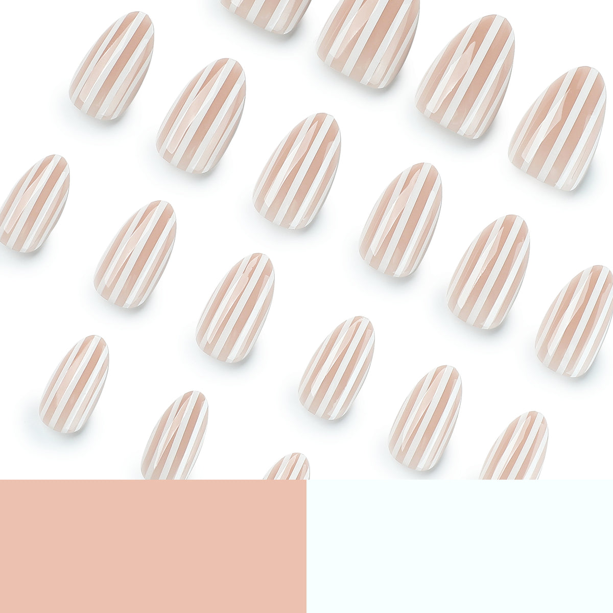 Stilvolle Nailart mit Eleganten Streifenmustern Brehn