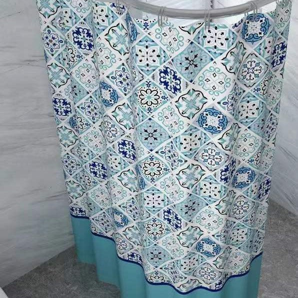Mosaik-Muster-Duschvorhang Brehn