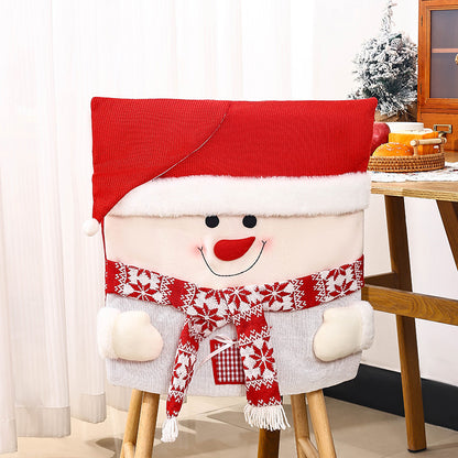 Festlicher Weihnachts-Stuhlüberzug Brehn