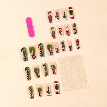 Weihnachts-Themen 3D Nagelkunst Set Brehn