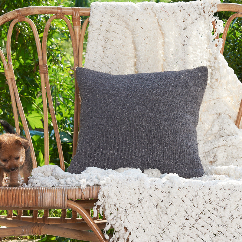 Texturiertes Outdoor-Kissen