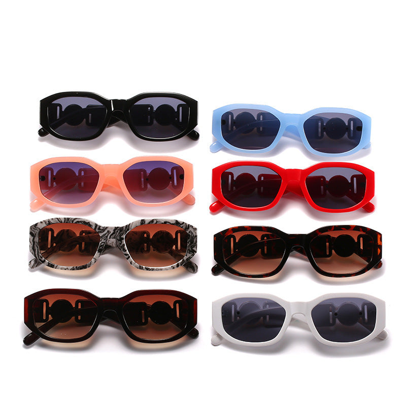 Statement Übergröße Geometrische Sonnenbrille Brehn