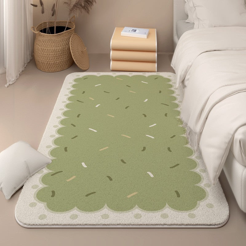 Niedlicher blumenmuster Teppich aus Memory Foam Brehn