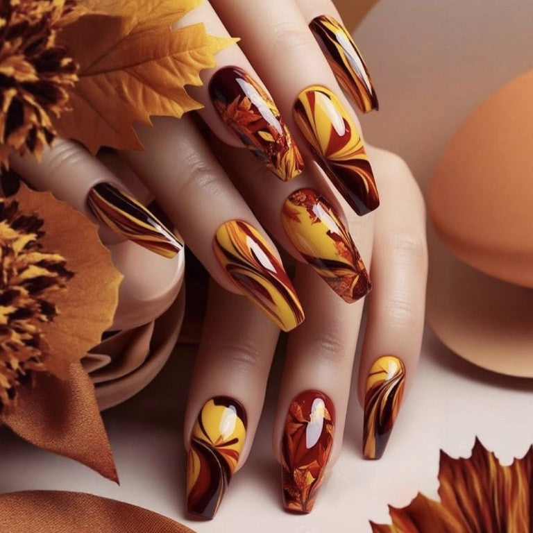 Elegante Kunstnagelverzierung Brehn