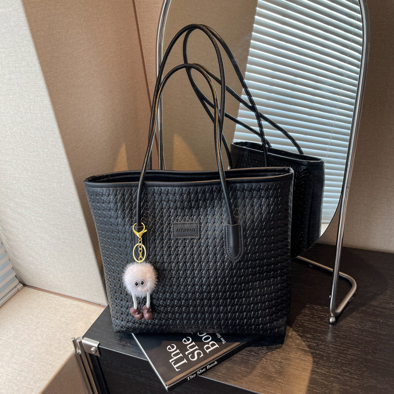 Gewebte gemusterte Schultertasche Brehn