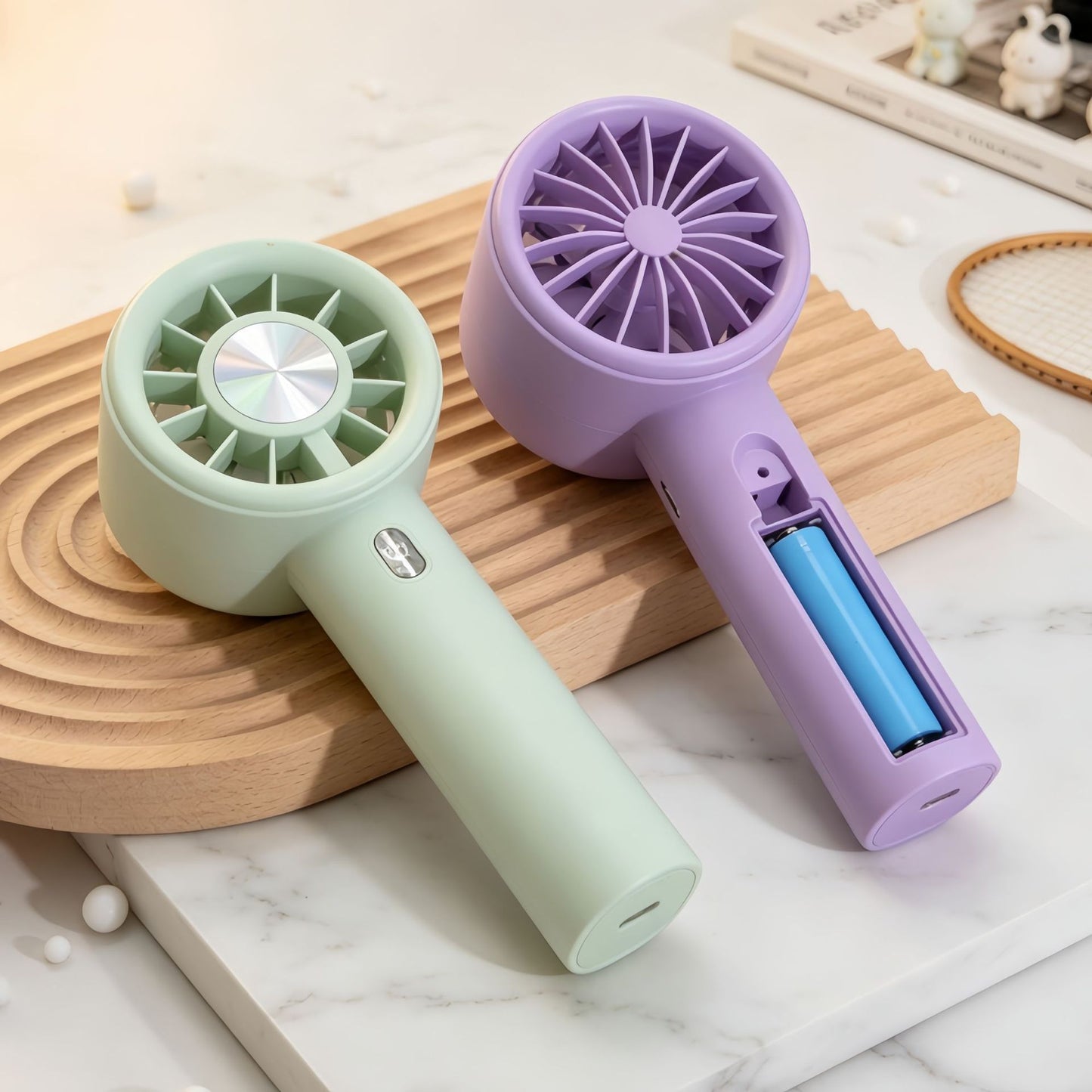 Damen Tragbarer Handventilator mit multifunktionalem Ladeanschluss Brehn