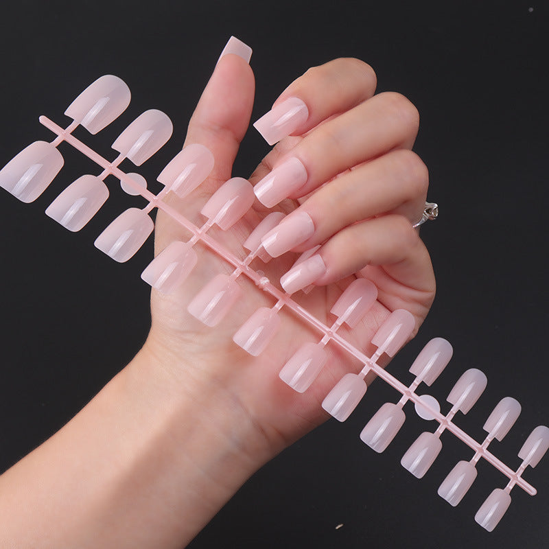 Natürliche glänzende Press-On-Nagelspitzen Brehn