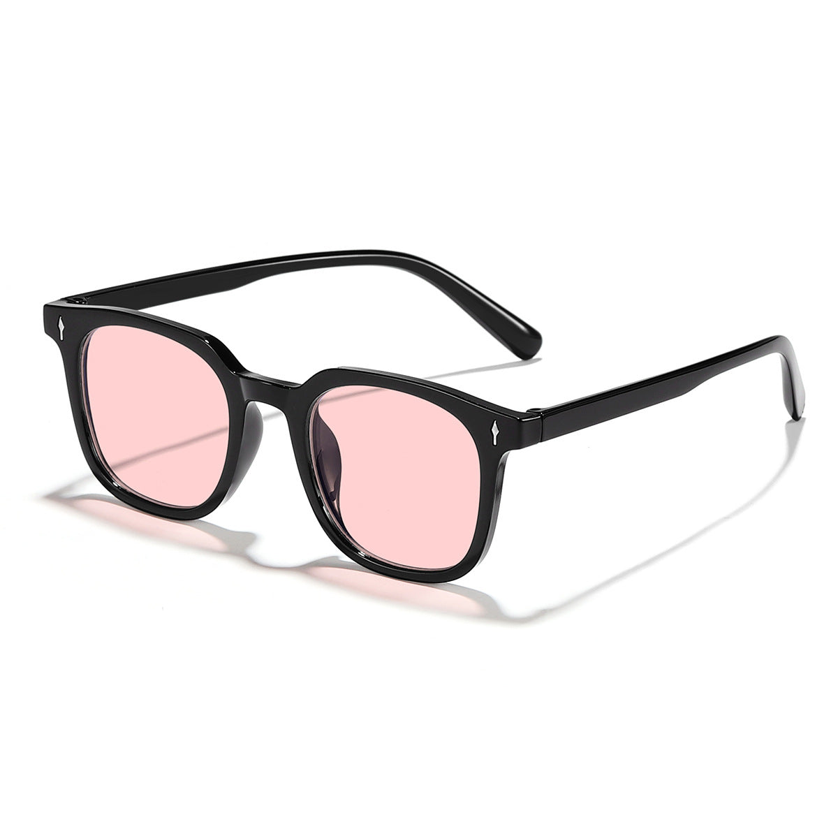 Damen modische Sonnenbrille mit transparentem Rahmen und UV-Schutz Brehn