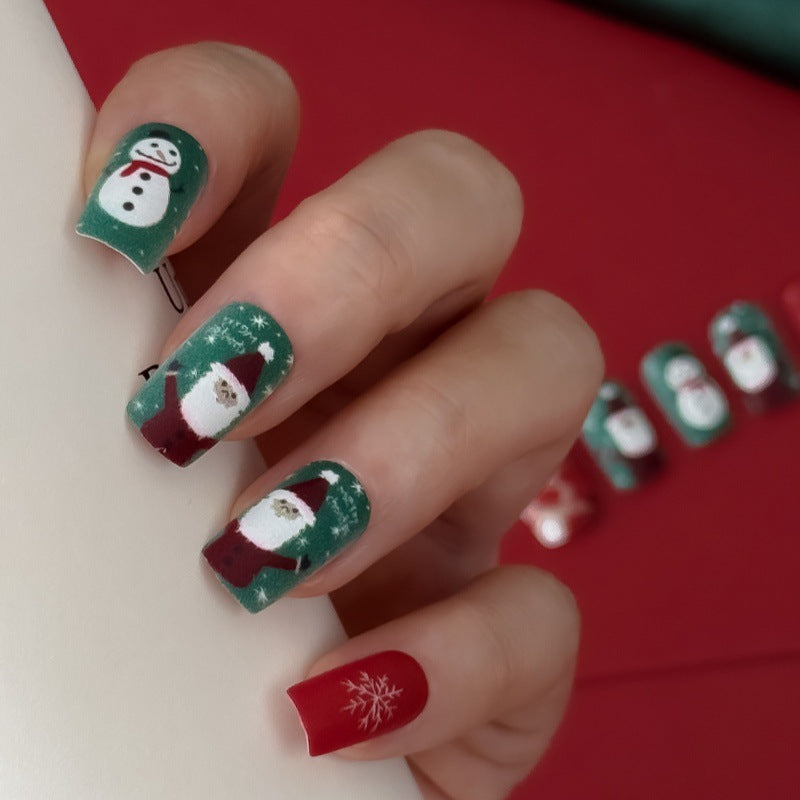 Weihnachtskunstnägel Brehn