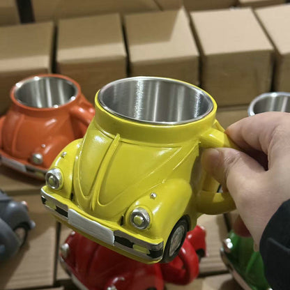 Spaßige Autoform Kaffeetasse Brehn