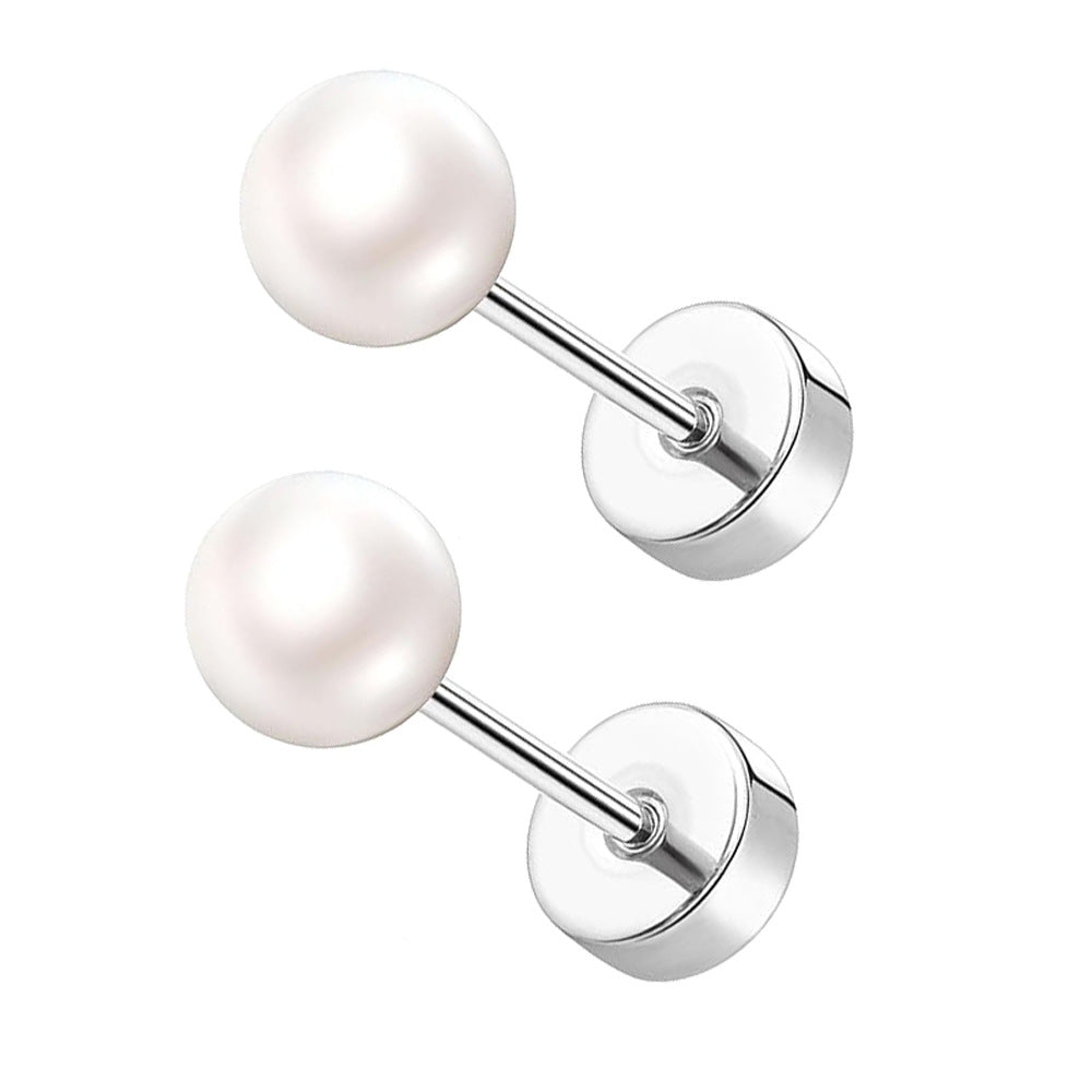Elegante Perlen Ohrstecker Brehn