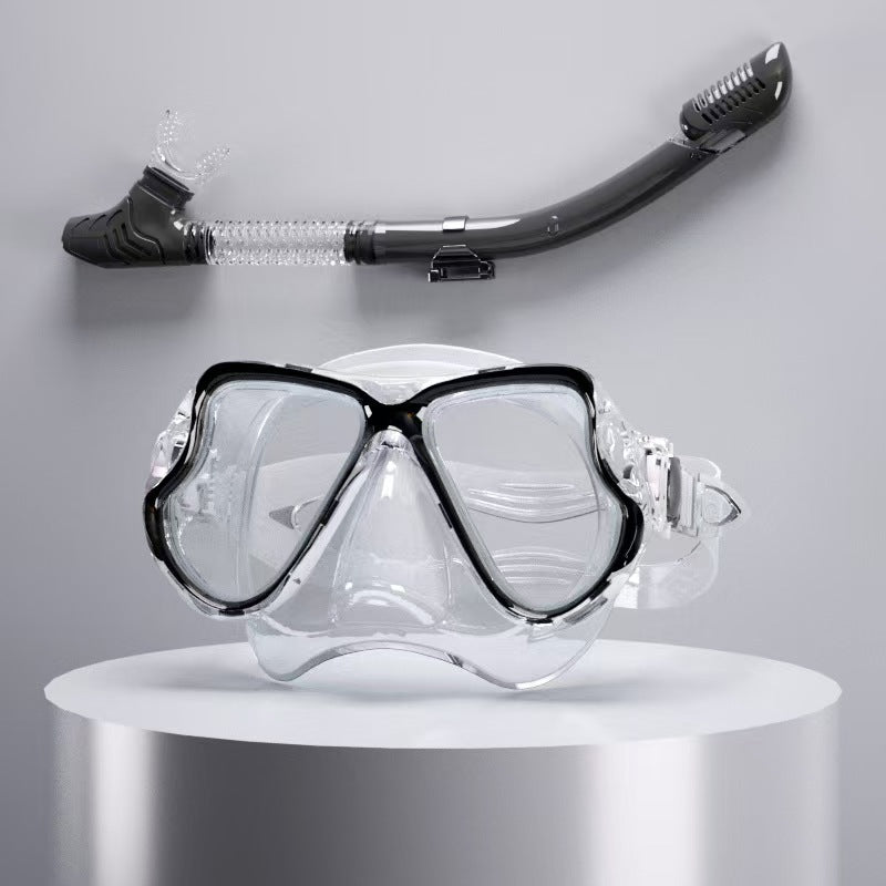 Tauchmaske mit Ergonomischem Design und Einem Flexiblen Schnorchel Brehn