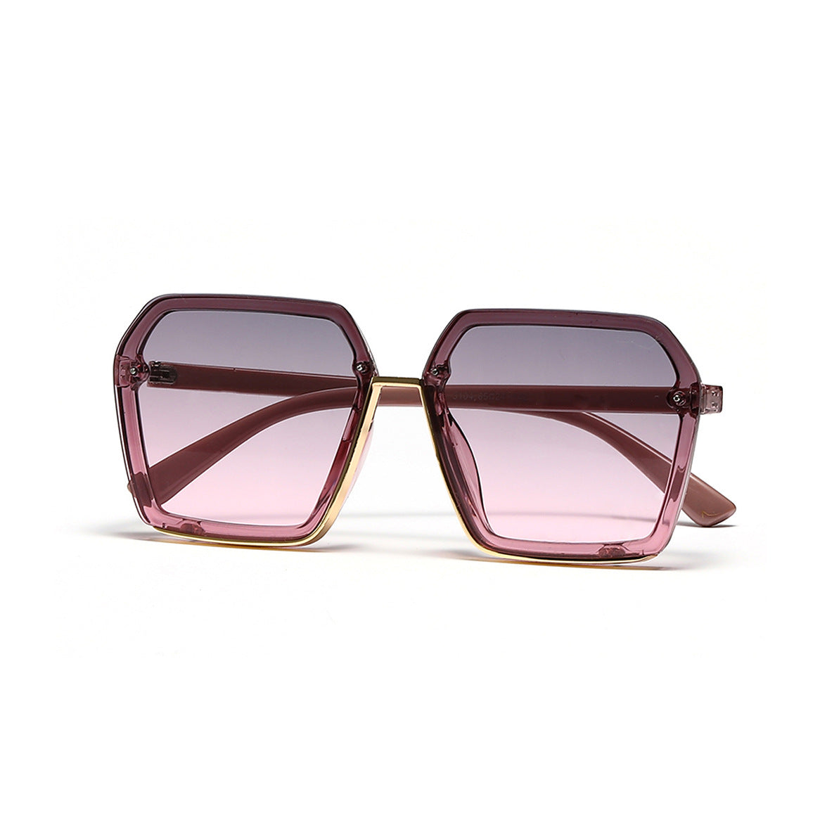 Damen kreative oversized Sonnenbrille mit einzigartiger Geometrie Brehn