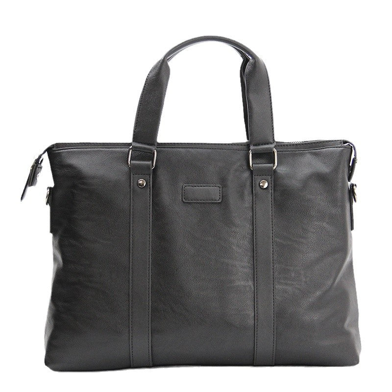 Elegante Tragetasche Aus Hochwertigem Leder Brehn