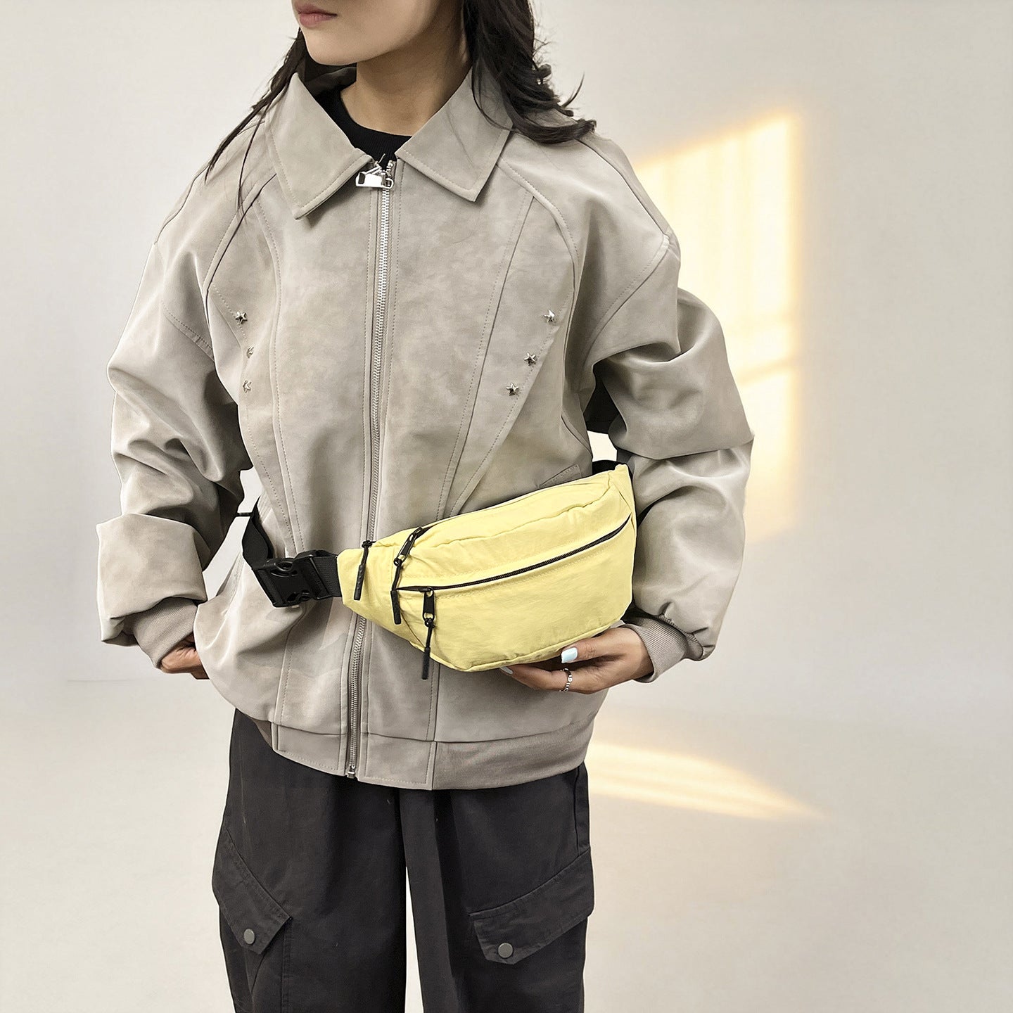 Stilvolle vielseitige Bauchtasche Brehn