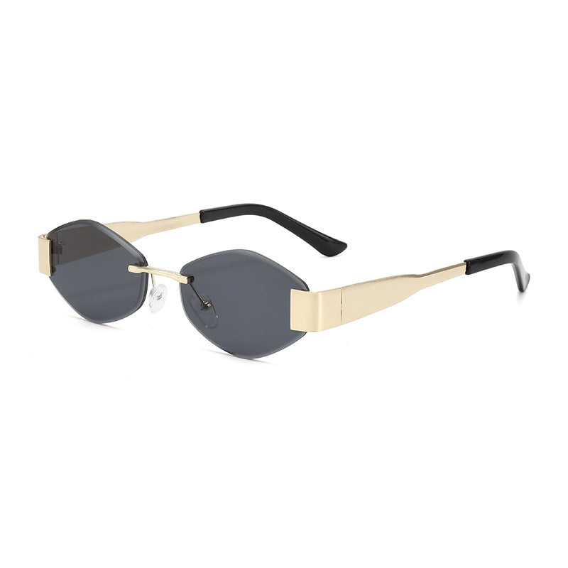 Damen modische Sonnenbrille mit elegantem achteckigen Rahmen und UV-Schutz Brehn