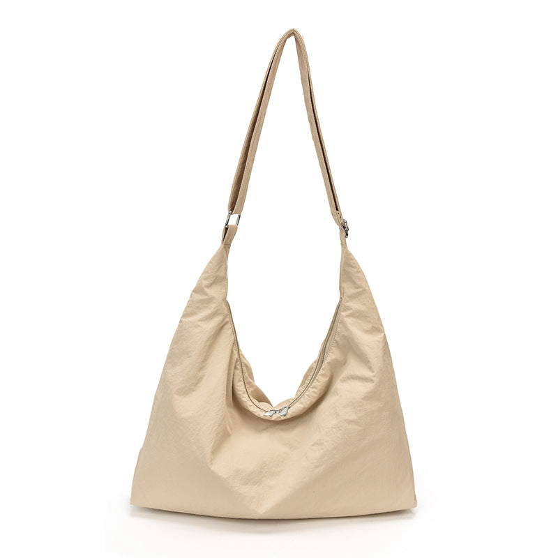 Weicher Stoff Lässiger Schultertasche