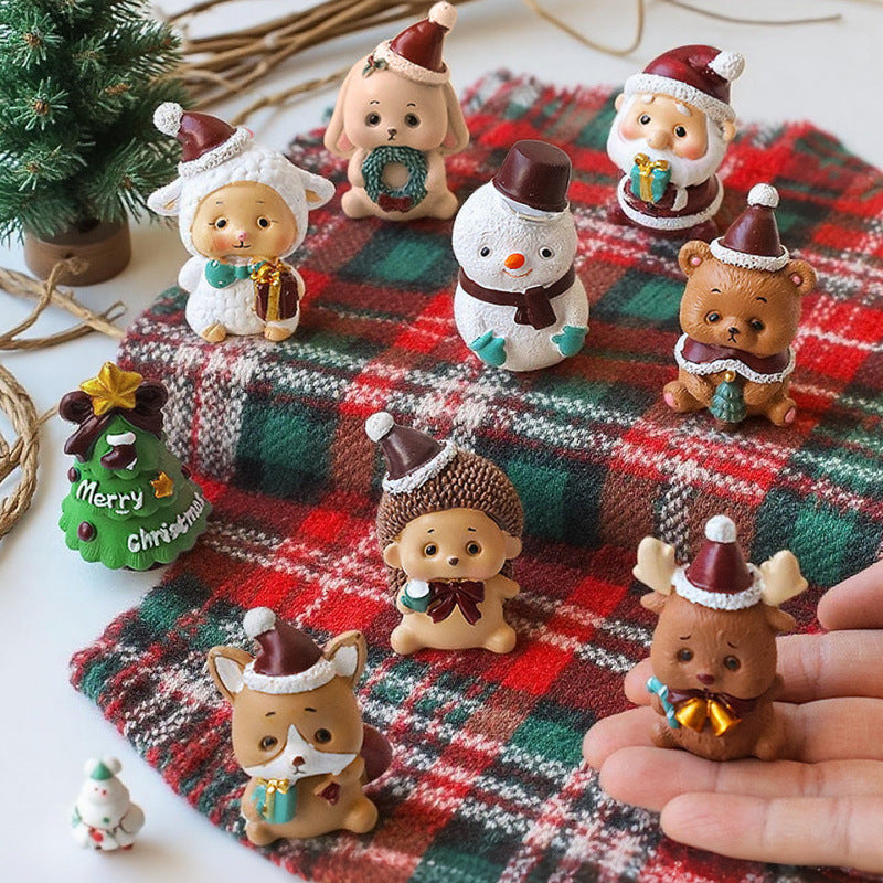 Dekorative Weihnachtsfigur im Schafdesign Brehn