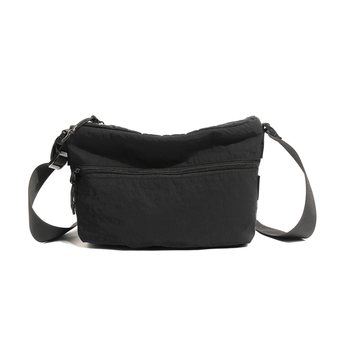 Kompakte Crossbody-Tasche mit mehreren Reißverschlussfächern Brehn