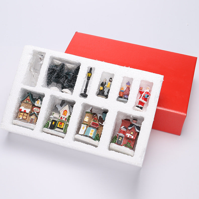 Weihnachtsdorf Dekorationsset Brehn