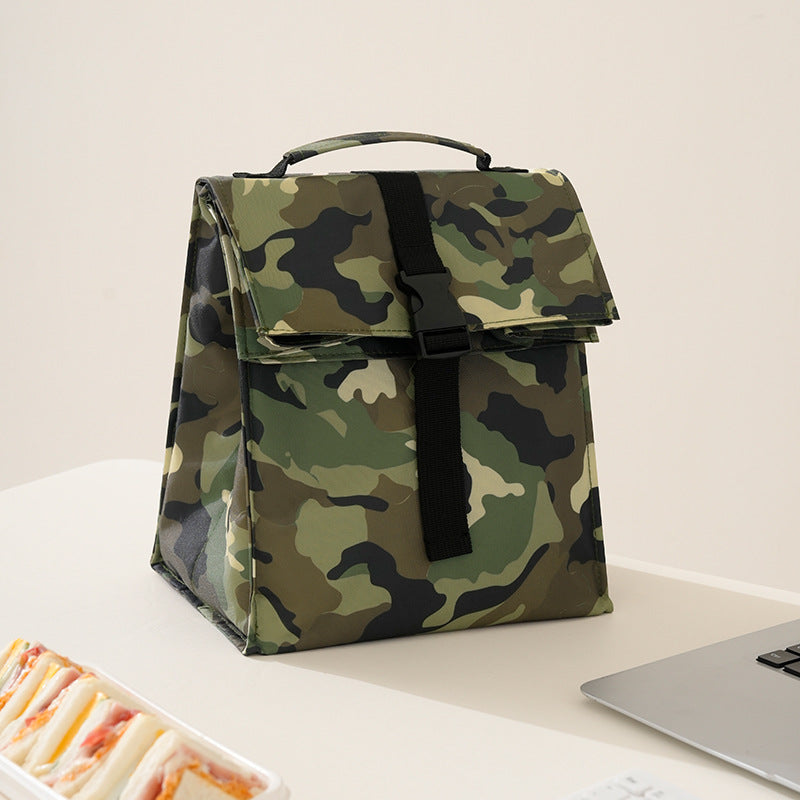 Isolierte Camouflage-Lunch-Tasche Brehn