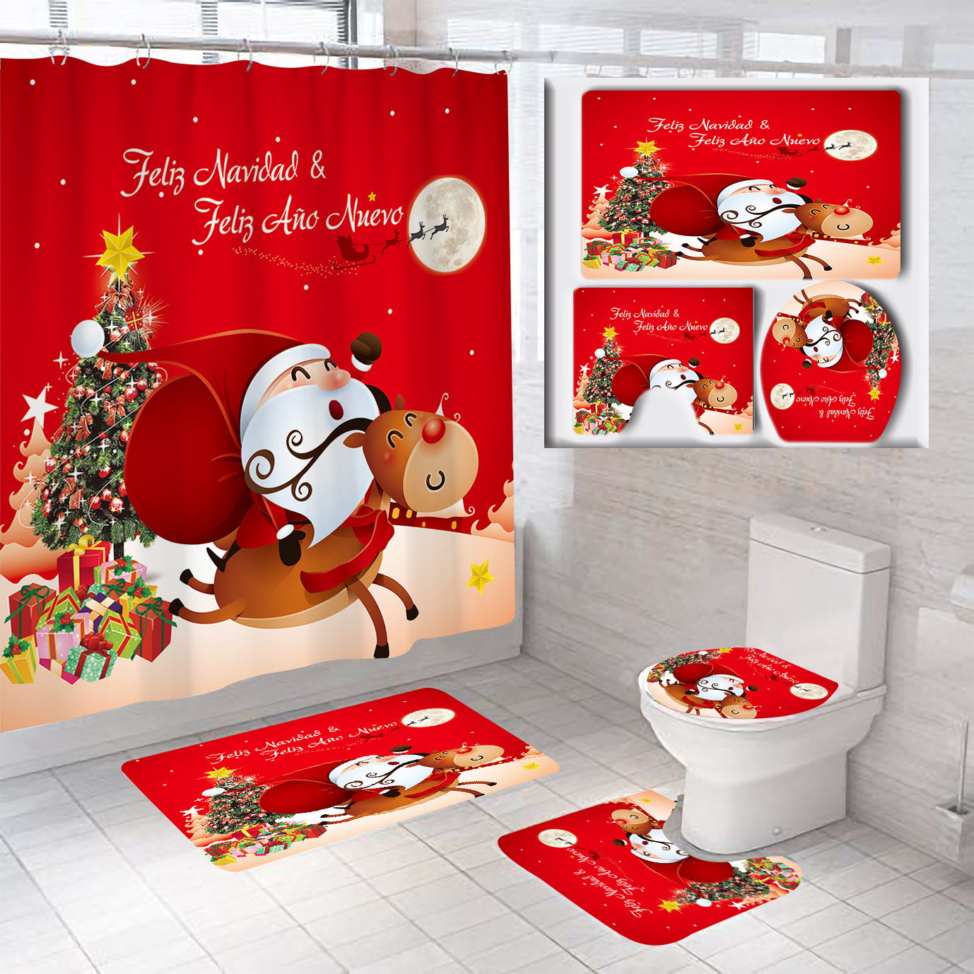 Festliches Weihnachtsbadset Brehn