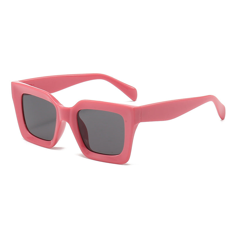 Damen Modische quadratische Sonnenbrille mit trendigem Rahmen und schützendem UV-Filter Brehn