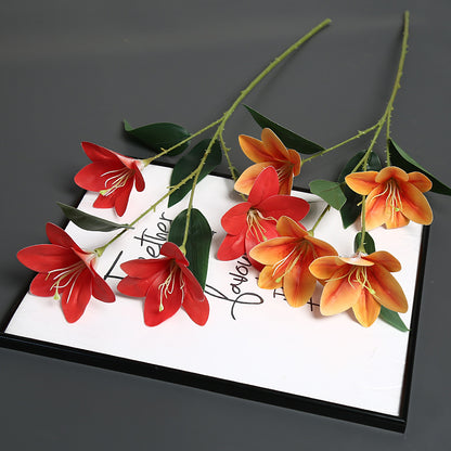 Realistischer synthetischer Lilienstamm
