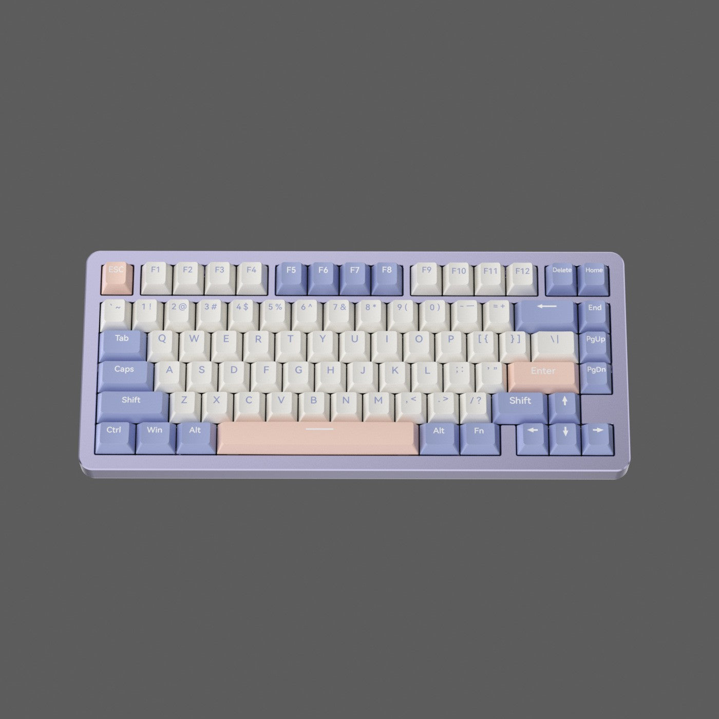 Kompakte ergonomische mechanische Tastatur Brehn