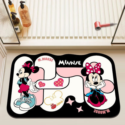Mickey-Maus-Design Plüsch-Badematte