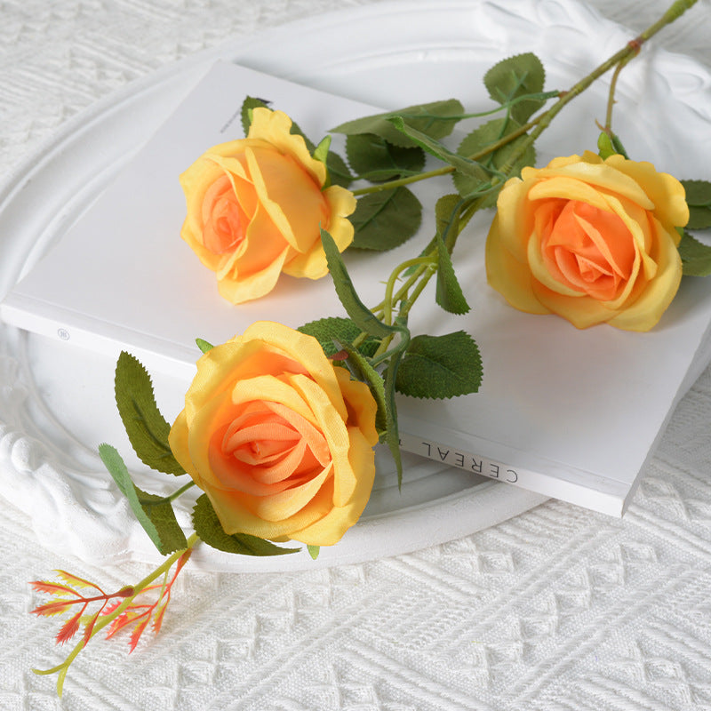 Deluxe Seiden Blumenstiel Arrangement
