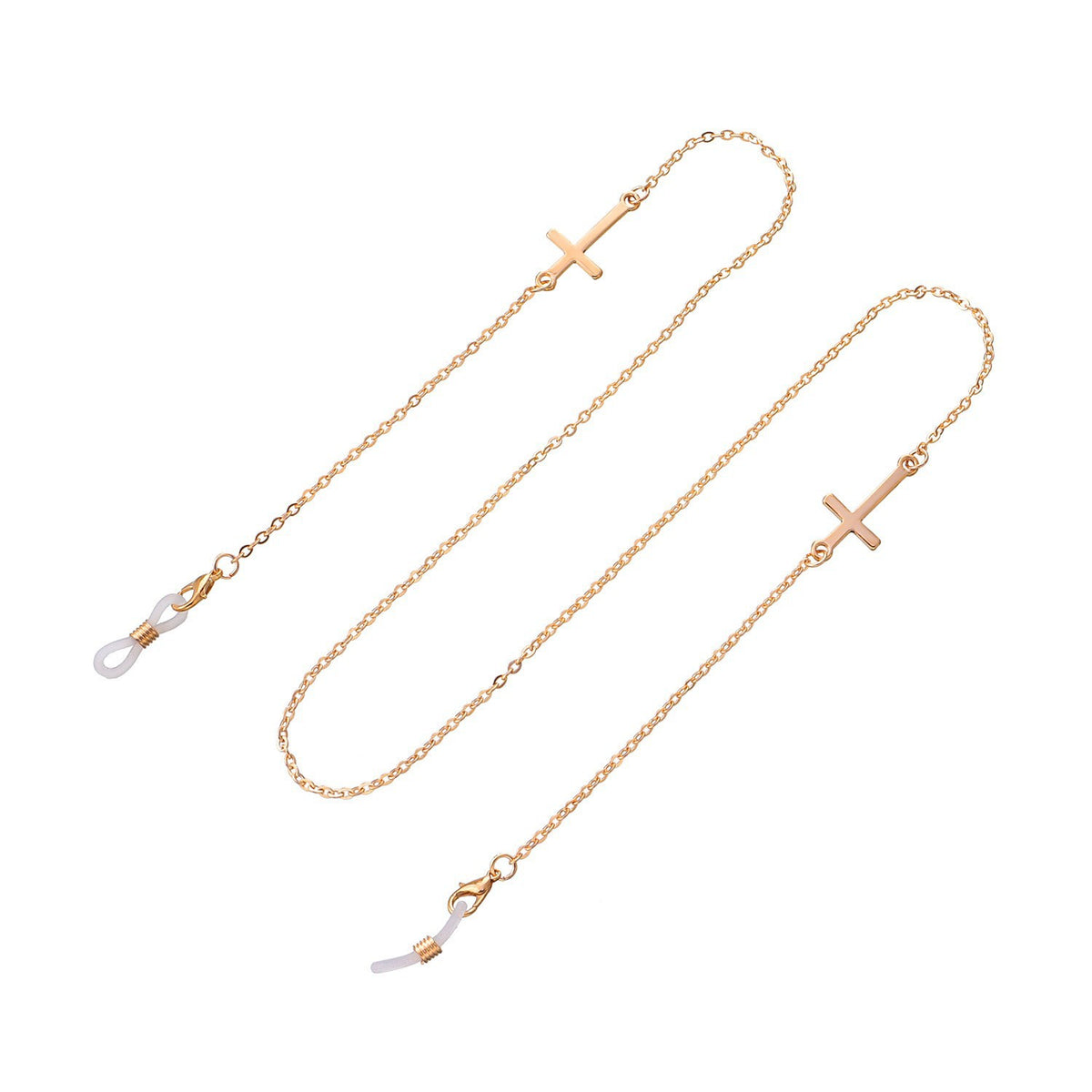 Cross Charm Brillen Kette Brehn