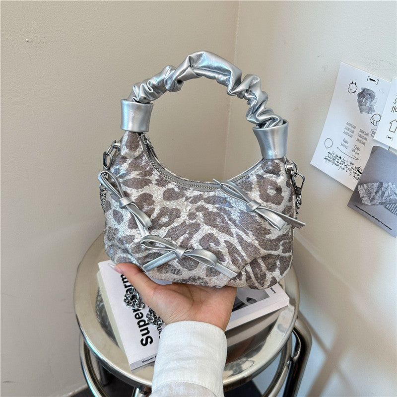Tierdruck Schultertasche