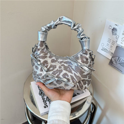 Tierdruck Schultertasche