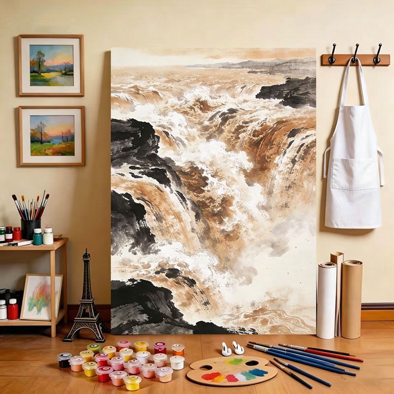 Scenic River Canvas Art Print Brehn