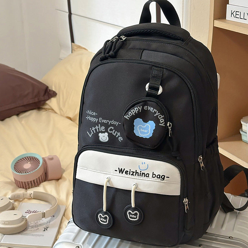 Süßer Plüsch Begleiter Schul Rucksack
