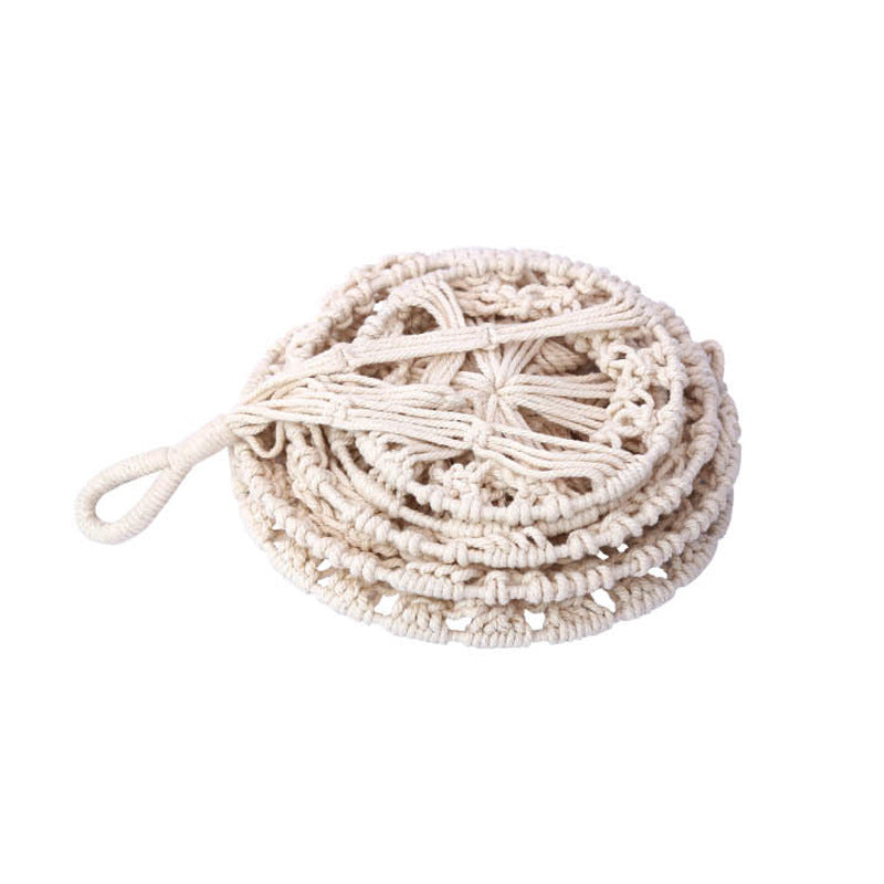 Drei-Tier Macramé Hängender Pflanzenhalter