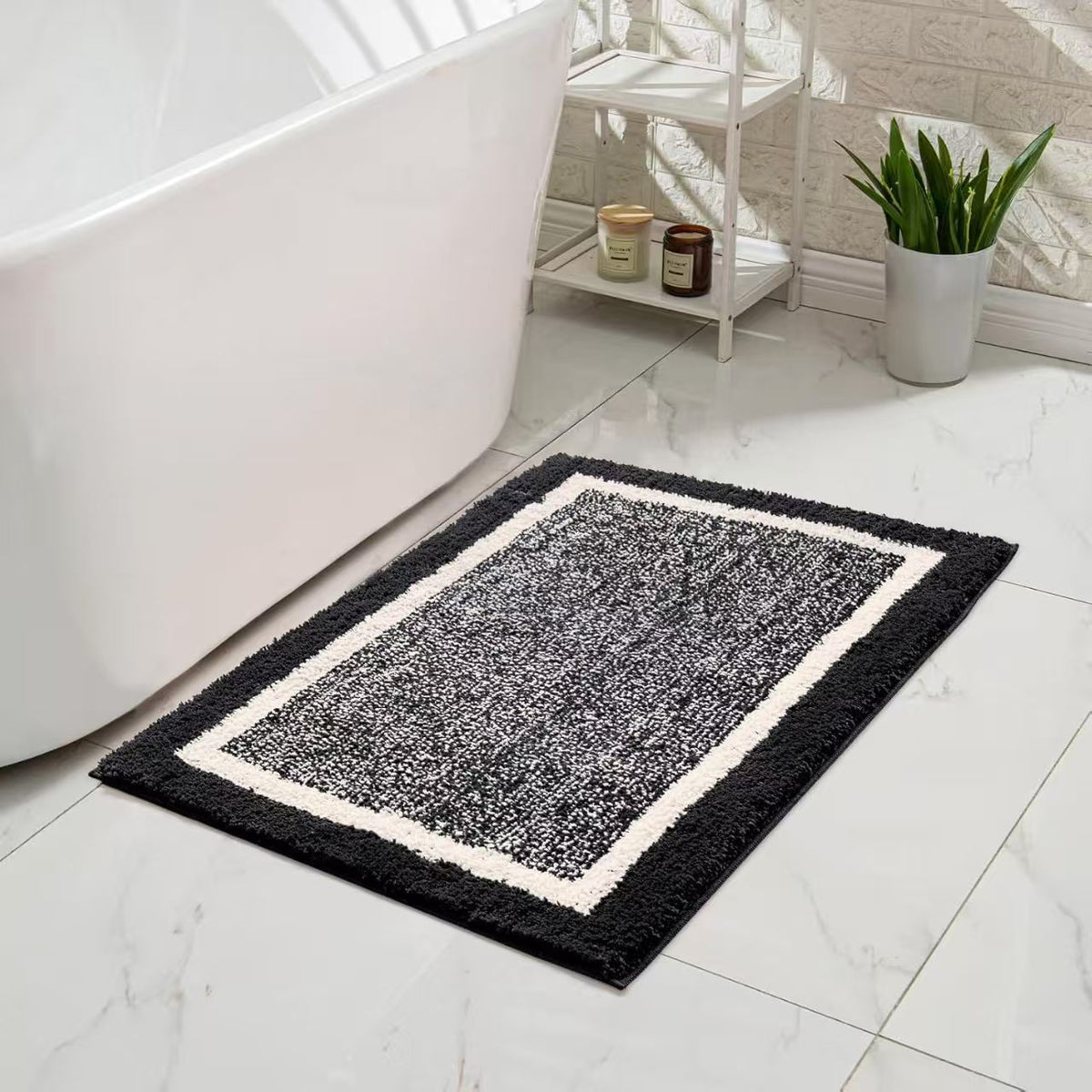 Luxus Badezimmer Badematte